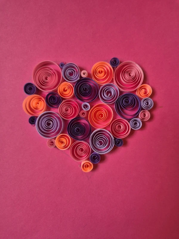 coeur paperolle