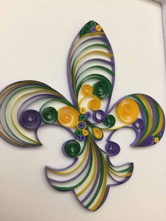 Quilling Fleur de Lys - Atelier Cadouin @Semitour